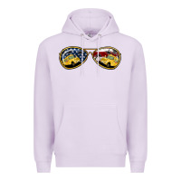 Lilac Bus Driver Sunglasses Premium Hoodie - Jasminsmagicworld