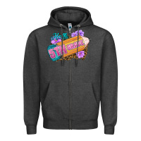 Charcoal Heather hello 5th grade Zipper Hoodie - RanaPortraitStore