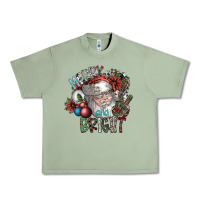 Oil Green merry and bright Urban Heavy Tee - SublimationCraftShop