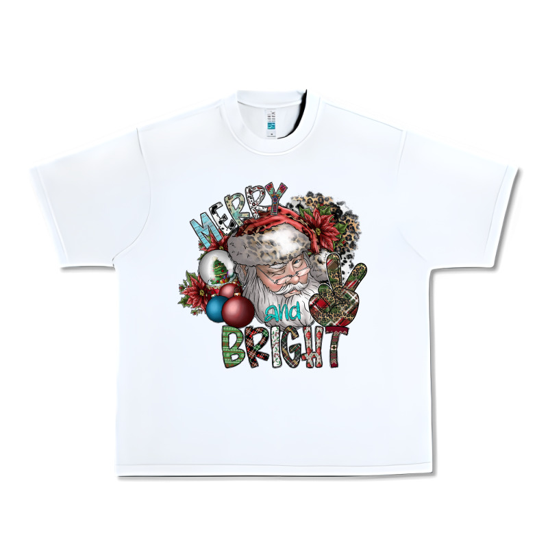 Merry And Bright Urban Heavy Tee by SublimationCraftShop | Teevron