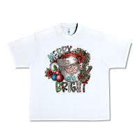 White merry and bright Urban Heavy Tee - SublimationCraftShop
