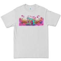 Dove Grey proud nurse libbey glass Premium Tee - BundleAndBundleShop