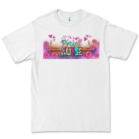 White proud nurse libbey glass Premium Tee - BundleAndBundleShop