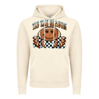 Vintage Artic tis the season football smiley face Vintage Hoodie - BarkalooDesign