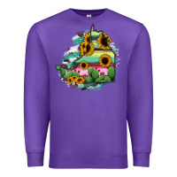 Purple Campeche State Of Mexico Map Premium Sweatshirt - RanaPortraitStore