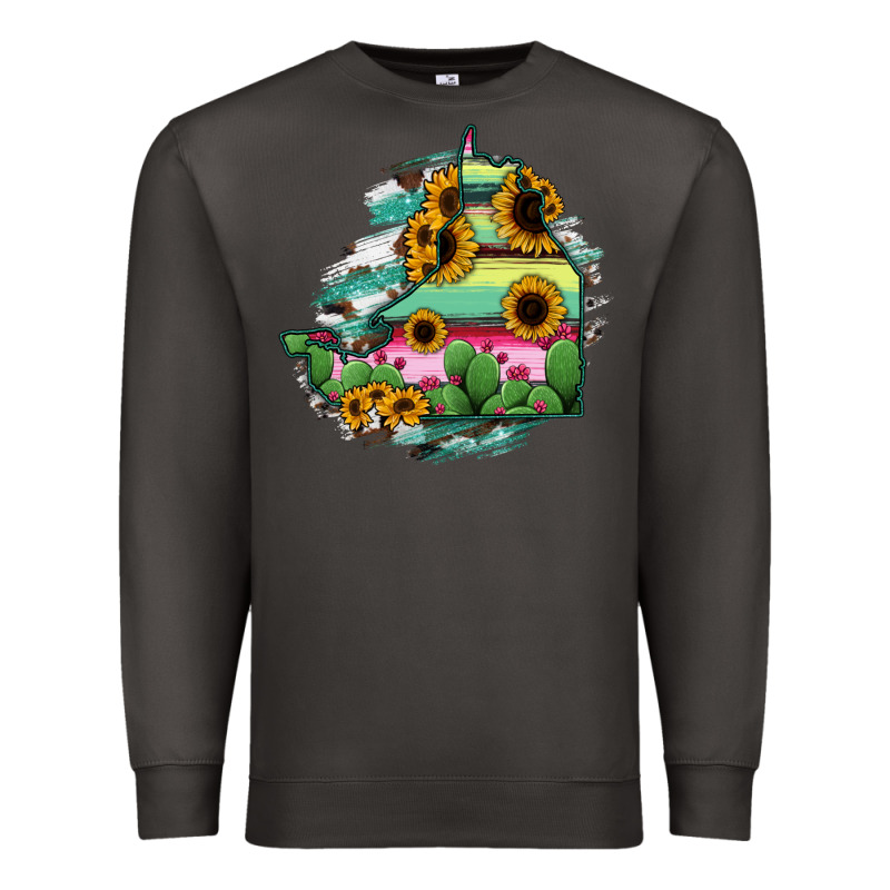 Campeche State Of Mexico Map Premium Sweatshirt by RanaPortraitStore | Teevron