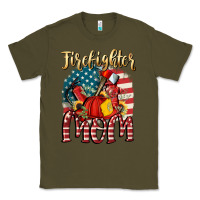 Army Green Firefighter mom Classic Tee - FaDigitalArtStudio