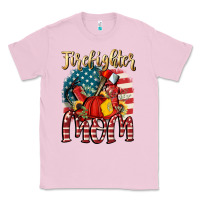Bubblegum Pink Firefighter mom Classic Tee - FaDigitalArtStudio