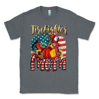 Charcoal Heather Firefighter mom Classic Tee - FaDigitalArtStudio