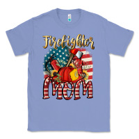 Colony Blue Firefighter mom Classic Tee - FaDigitalArtStudio