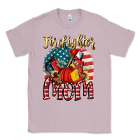 Lilac Firefighter mom Classic Tee - FaDigitalArtStudio