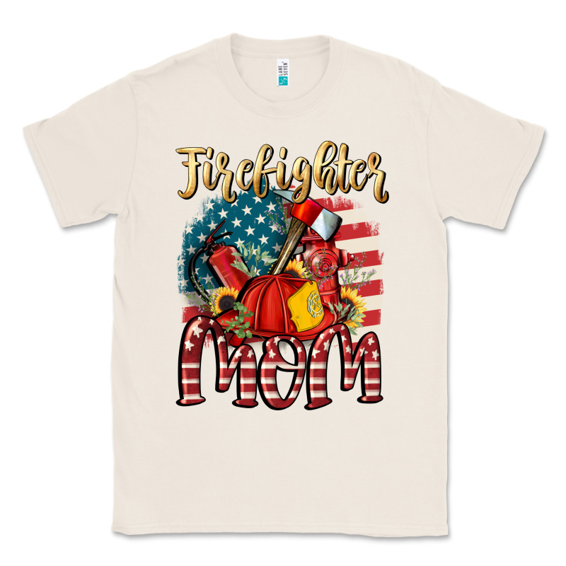 Firefighter Mom Classic Tee by FaDigitalArtStudio | Teevron