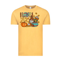 Vintage Mustard i love fall most of fall Vintage Tee - CowhideDigitalArt