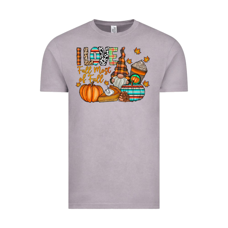 I Love Fall Most Of Fall Vintage Tee by CowhideDigitalArt | Teevron
