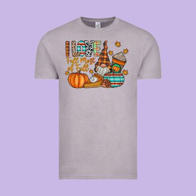 I Love Fall Most Of Fall Vintage Tee Designed By Cowhidedigitalart