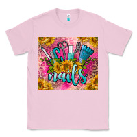 Bubblegum Pink nails Classic Tee - BarkalooDesign