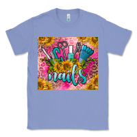 Colony Blue nails Classic Tee - BarkalooDesign
