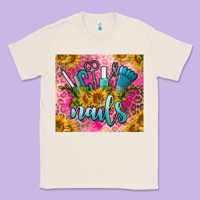 Nails Classic Tee Designed By Barkaloodesign