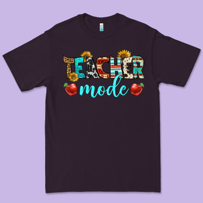 Teacher Mode Premium Tee Designed By Bundleandbundleshop