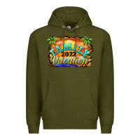Army Green family vacation 2022 Premium Hoodie - BarkalooDesign
