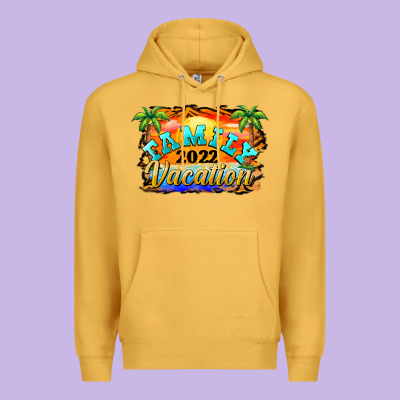 Family Vacation 2022 Premium Hoodie Designed By Barkaloodesign