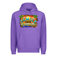 Purple family vacation 2022 Premium Hoodie - BarkalooDesign