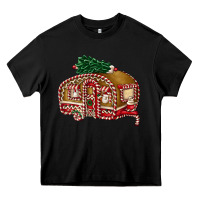 Black caravan gingerbread Heavy Core Tee - FaDigitalArtStudio