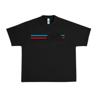 Black bike stripes Urban Heavy Tee - artisFamous