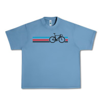 Pebble Blue bike stripes Urban Heavy Tee - artisFamous