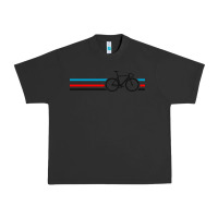 Pigment Black bike stripes Urban Heavy Tee - artisFamous