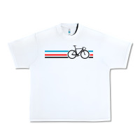 White bike stripes Urban Heavy Tee - artisFamous