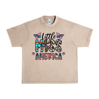 French Oak little miss america Urban Heavy Tee - CowhideDigitalArt