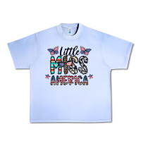 Grape Ice little miss america Urban Heavy Tee - CowhideDigitalArt