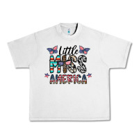 Lunar Rock little miss america Urban Heavy Tee - CowhideDigitalArt