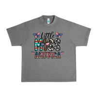 Tornado little miss america Urban Heavy Tee - CowhideDigitalArt