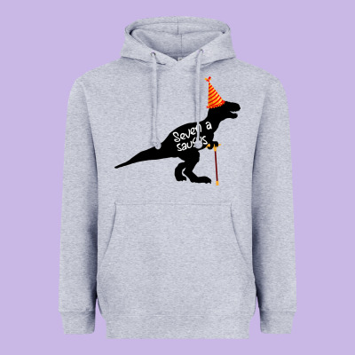 Seven A Saurus Heavyweight Hoodie Designed By Bettercallsaul