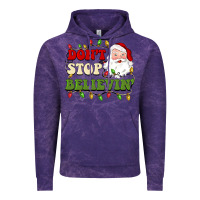 Cloud Purple don't stop believin Vintage Hoodie - BarkalooDesign