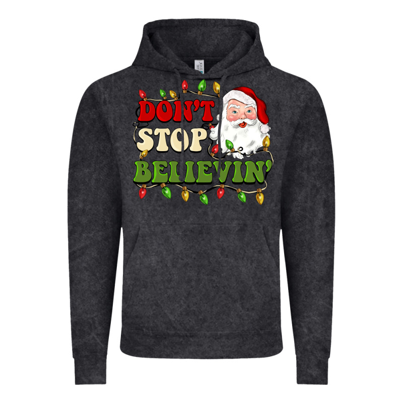 Don't Stop Believin Vintage Hoodie by BarkalooDesign | Teevron
