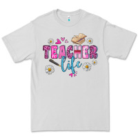 Dove Grey teacher life Premium Tee - BundleAndBundleShop