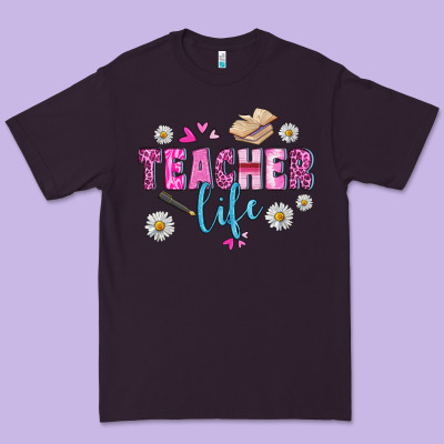 Teacher Life Premium Tee Designed By Bundleandbundleshop