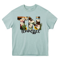 Arona tenesse state cowhide serape cactus Heavy Core Tee - RanaPortraitStore