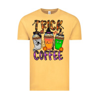 Vintage Mustard trick or coffee Vintage Tee - CowhideDigitalArt