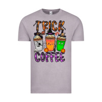 Vintage Zinc trick or coffee Vintage Tee - CowhideDigitalArt