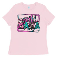 Leopard Camo Girl Mama Mother's Day Ladies Tee | Teevron