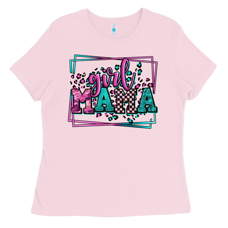 Leopard Camo Girl Mama Mother's Day Ladies Tee by LillyAllenDesigns | Teevron