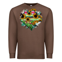 Chestnut Chiapas State Of Mexico Map Premium Sweatshirt - RanaPortraitStore
