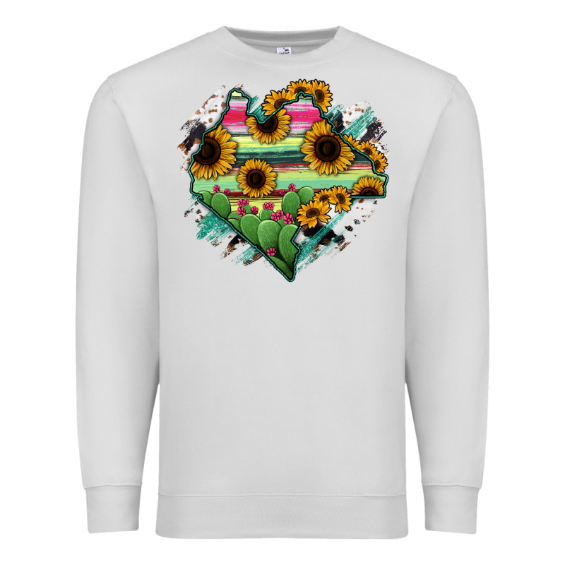Chiapas State Of Mexico Map Premium Sweatshirt by RanaPortraitStore | Teevron