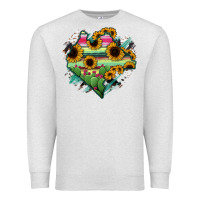 Oatmeal Heather Chiapas State Of Mexico Map Premium Sweatshirt - RanaPortraitStore