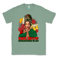 Sage believe black woman Classic Tee - FaDigitalArtStudio