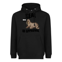 Black Seal nice Of Approval Heavyweight Hoodie - Bettercallsaul